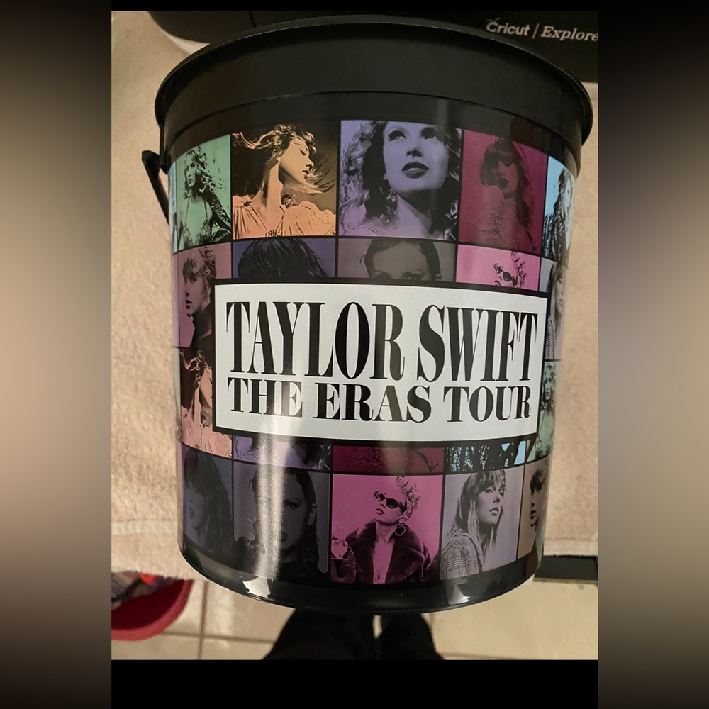 Taylor Swift Eras Tour Popcorn/Cup buckets